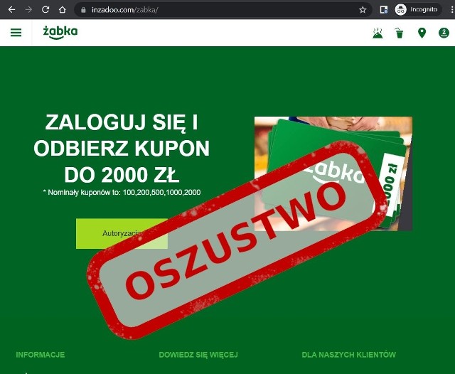 Najnowsze ostrzeżenie zespołu CERT dotyczy popularnej sieci sklepów. Cyberoszuści wykorzystują sieć Żabka Polska i za pomocą SMS-ów próbują zdobyć dane logowania do kont bankowych. Dlatego lepiej nie klikać w linki z podejrzanych SMS-ów. A jak wyglądają te, o których alarmuje CERT Polska? Na czym polega oszustwo? I czym jest phishing? WYJAŚNIAMY! >>>>