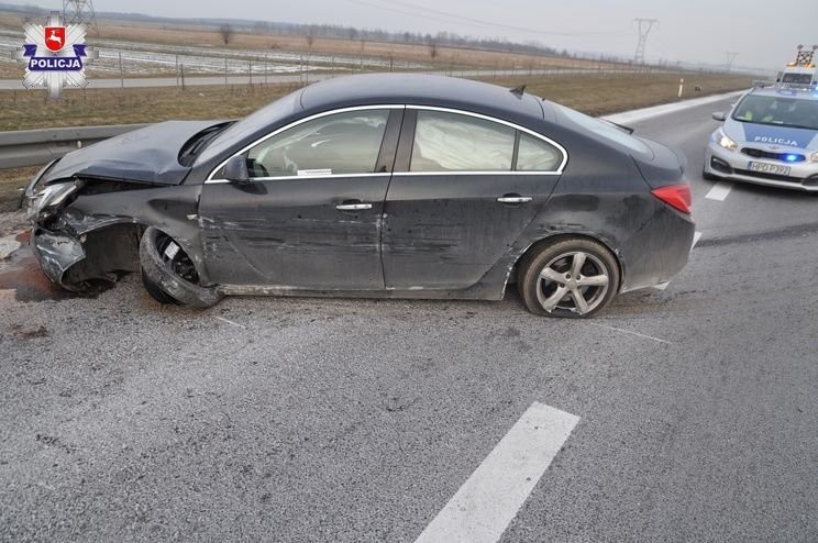 Trasa Lublin - Warszawa zablokowana. Wypadek w Markuszowie  