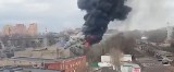 Rosja. Płonie zakład przemysłu kosmicznego w mieście Korolow [WIDEO]