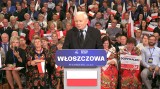 Jarosław Kaczyński we Włoszczowie o Platformie Obywatelskiej. "Na kłamstwie oparli wszystkie swoje kampanie polityczne".