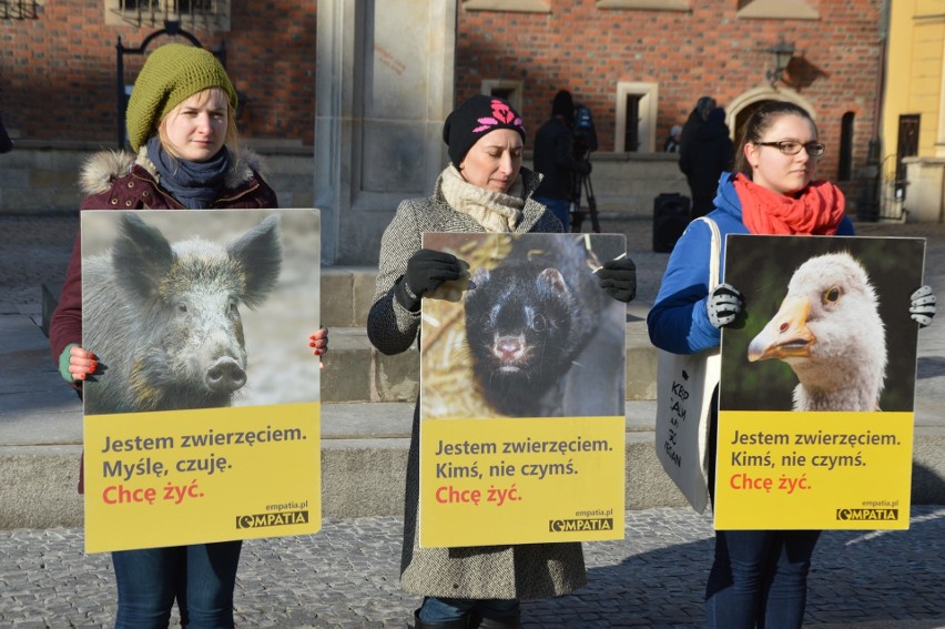 Manifestacja w obronie zwierząt (ZDJĘCIA)
