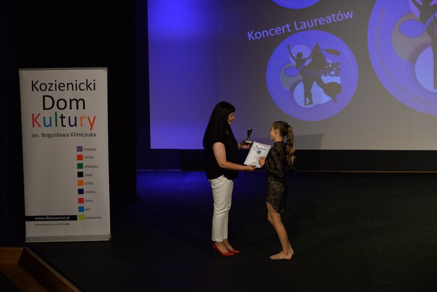 Koncert laureatów 25. edycji Music-Dance w Kozienicach.