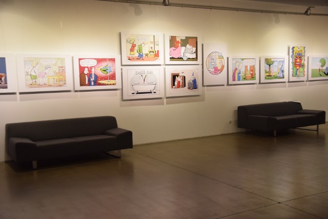 Wystawa rysunków Andrzeja Mleczki na temat związków damsko-męskich