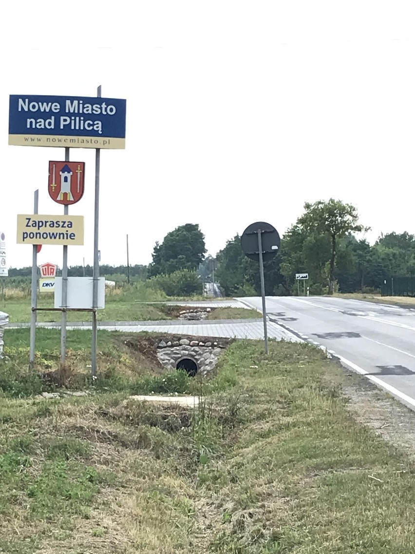 Kolejne dwa fragmenty drogi wojewódzkiej w gminie Nowe Miasto nad Pilicą przejdą remont