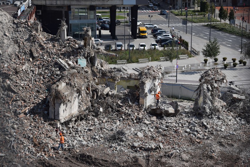 Hotel Silesia w Katowicach został wyburzony. 3 września 2019