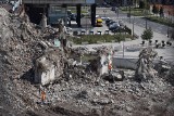 Hotel Silesia w Katowicach wyburzony. Została ogromna sterta gruzu. Co za widok  ZDJĘCIA 