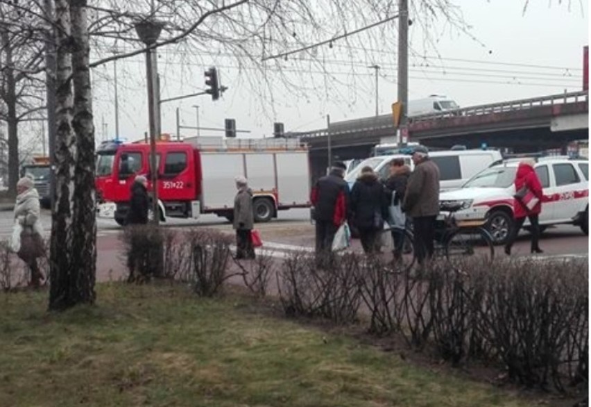 Potrącenie przy alei Pokoju