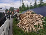 Skomielna Biała. Ciągnik przygniótł pasażera. Na miejscu lądował śmigłowiec LPR