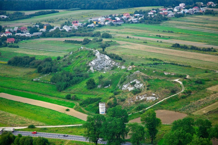 Gmina Wielka Wieś - skałki