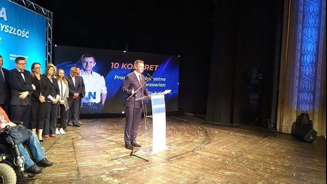 Konwencja wyborcza PO i Nowoczesnej odbyła się w gorzowskim teatrze