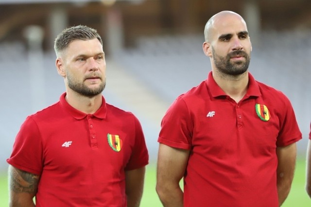 Sasza Balić (z prawej) został powołany do reprezentacji Czarnogóry. Obok Kyryło Petrow.