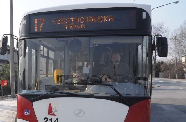 MZK zawiesił na czas zimowy codzienne kursy autobusów linii nr 17 na odcinku od przystanku Częstochowska - Pętla do Częstochowska - Działki Pętla.