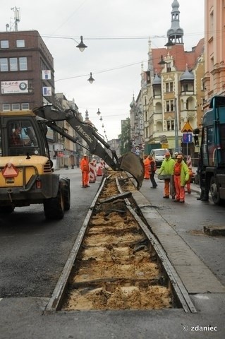 Gliwice likwidują torowisko tramwajowe