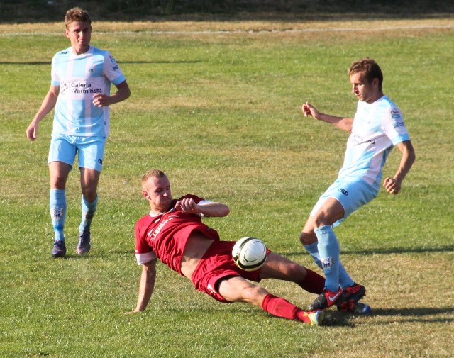 Stomil Olsztyn - Kolejarz Stróże 2:1