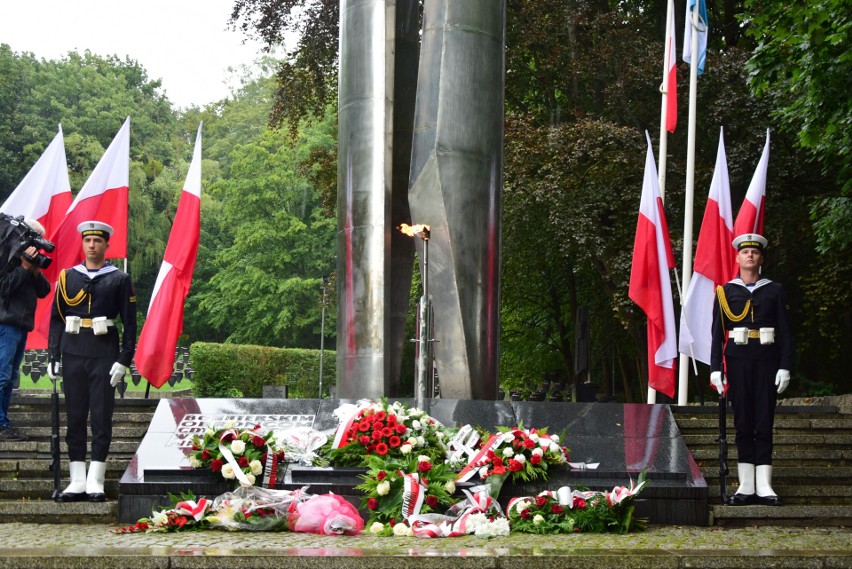 Gdyński obchody 84. rocznicy wybuchu II wojny światowej.