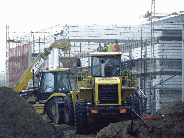 Budowa fabryki Arbetu w Czachorowie. Jeśli wszystko pójdzie dobrze, zakład będzie gotowy.