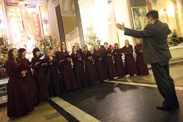 Koncert chórów akademickich w Bazylice