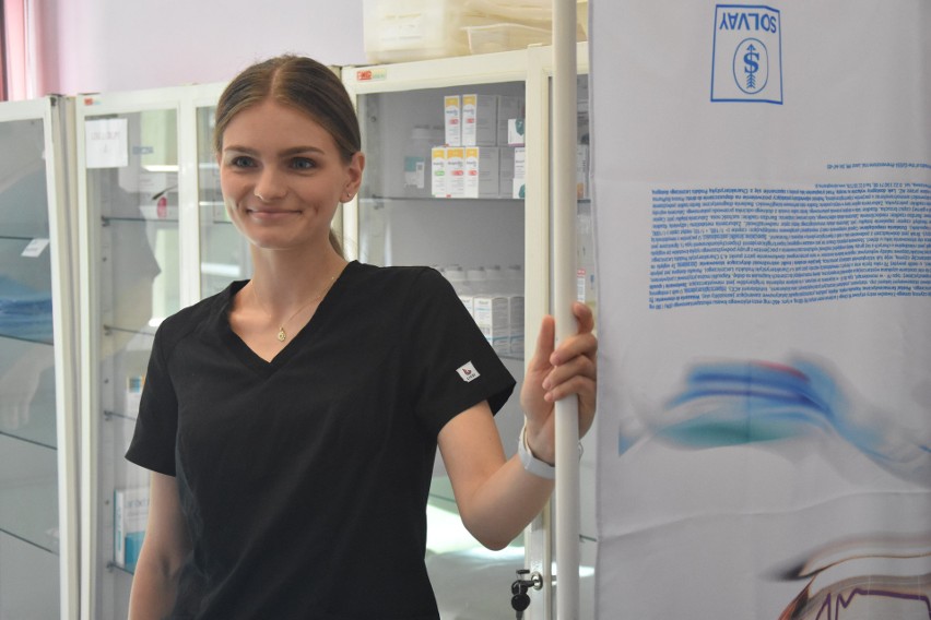 Na Ukrainie, Iryna Lehka od dwóch lat pracowała w szpitalu w...