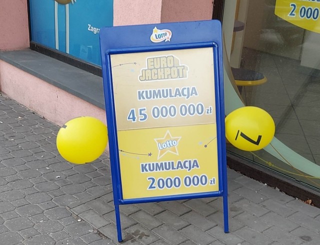 W piątek pięć szczęśliwych zwycięskich liczb wytypowała osoba, która zagrała w Mini Lotto w Bydgoszczy w kolekturze mieszczącej się przy ul. Kolbego 42