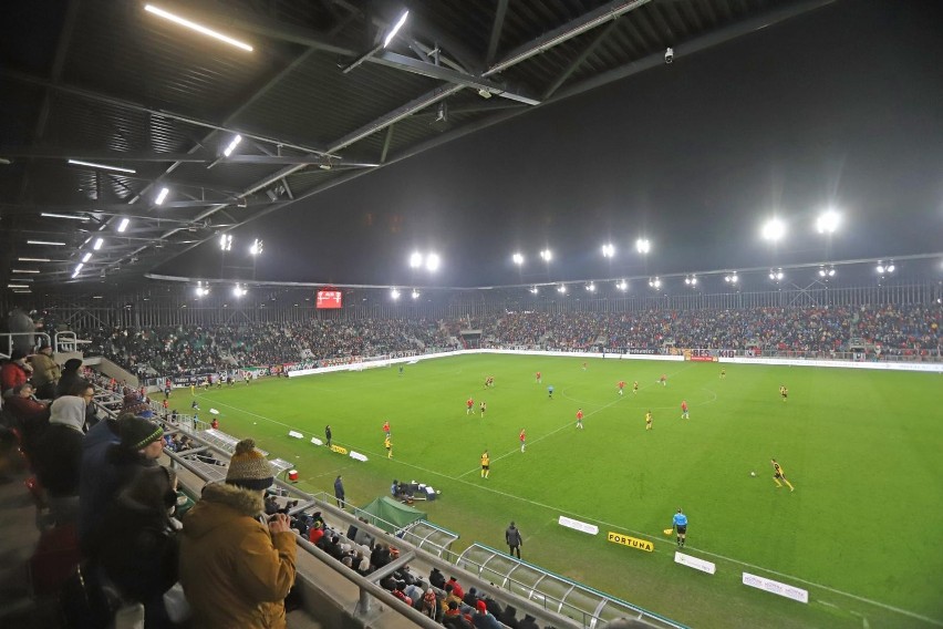 25.02.2023. Stadion Zagłębia robi wrażenie, a mecz z GKS-em...