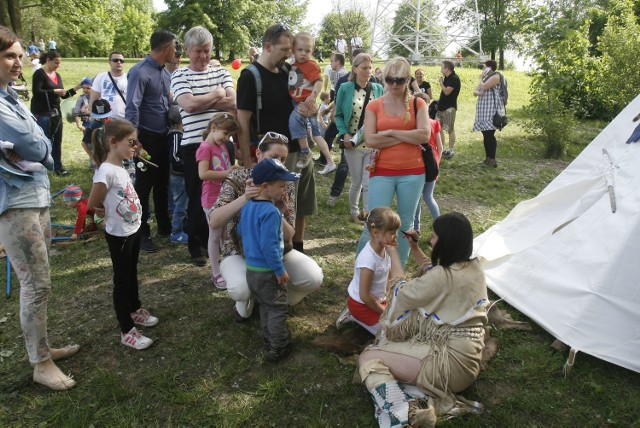 Na Górce Środulskiej na dzieci czekało mnóstwo atrakcji