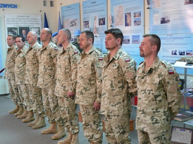 Wyjeżdżających do Iraku żołnierzy, pożegnano w kieleckim Centrum Przygotowań do Misji Zagranicznych, gdzie wcześniej przygotowywali się do misji.