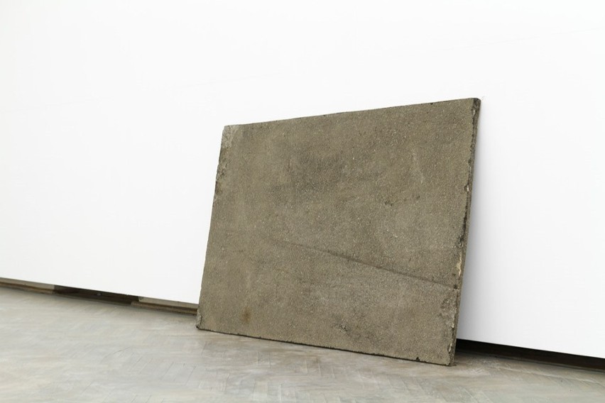 Asphalt cut –out, 2011, obiekt, 150x100cm