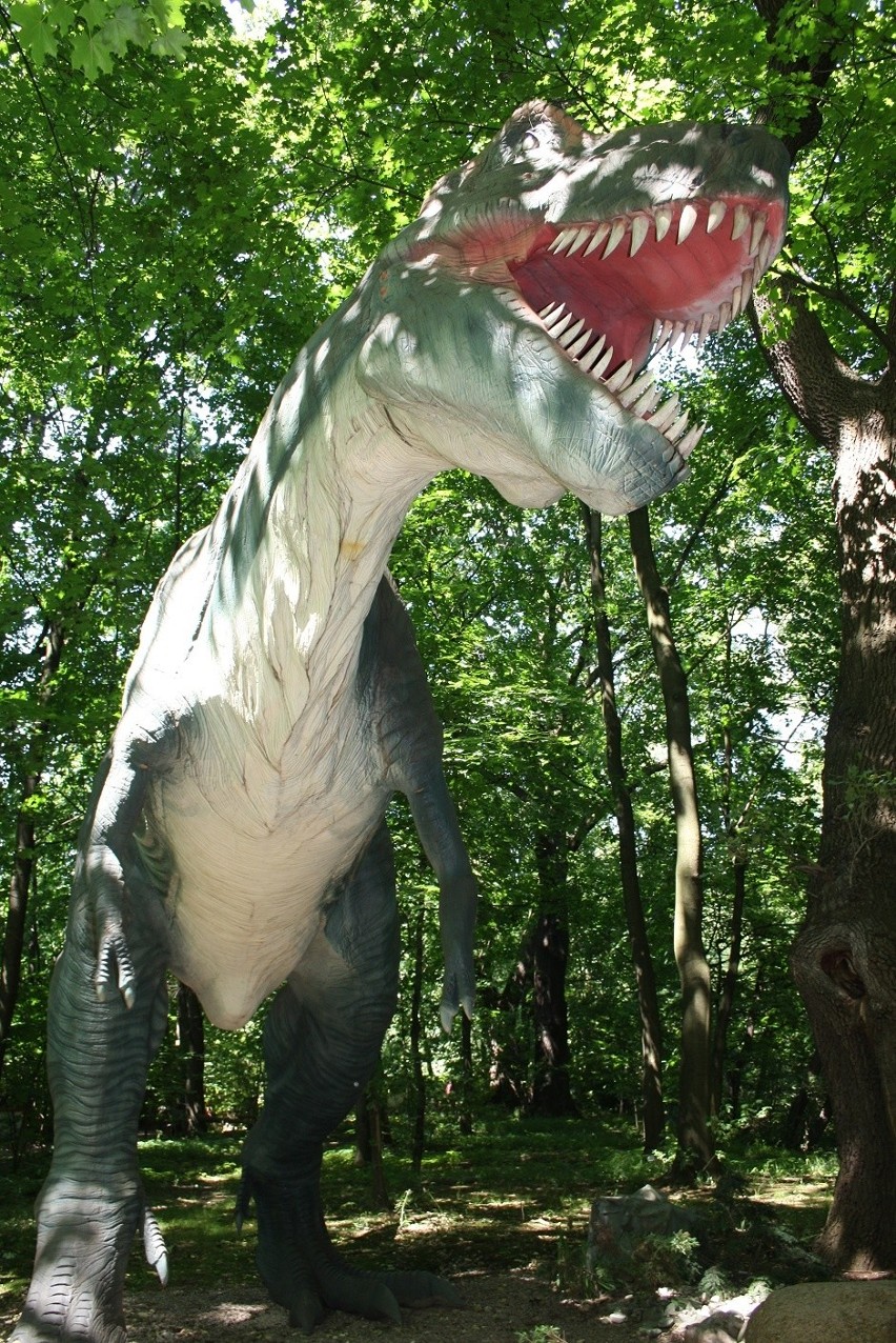 Zatorland w Zatorze pełen jest dinozaurów. Teraz można będzie zobaczyć je też nocą