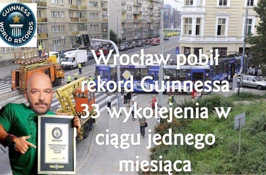 I znów awaria. Tak Wrocław śmieje się z MPK (NAJLEPSZE MEMY)