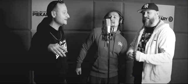 Krzysztof Turzański, Paweł Słota i Tomasz Wesołowski połączyli siły i stworzyli... swój rapowy utwór.