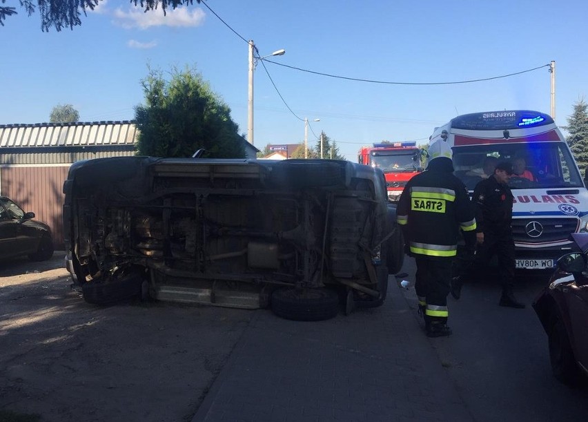 Wypadek na drodze Wrocław - Jelcz-Laskowice