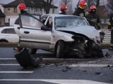 Poważny wypadek na obwodnicy Sławna. 4 osoby ranne [zdjęcia]