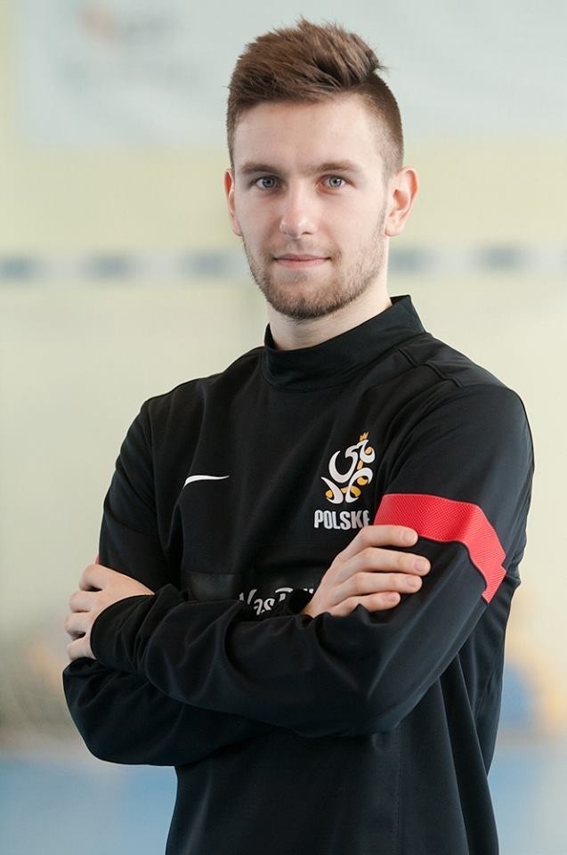 Dominik Solecki jest podstawowym rozgrywającym w reprezentacji futsalistów