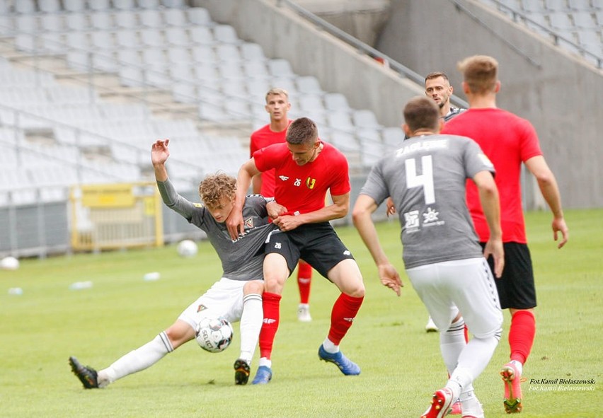 Korona Kielce wygrała mecz kontrolny z Zagłębiem Sosnowiec...