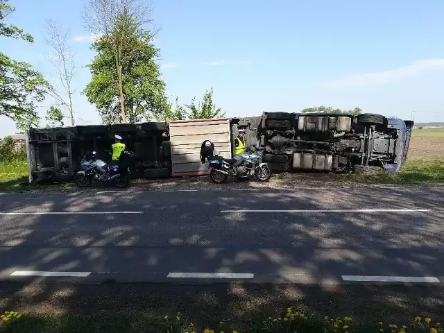 Na trasie Siemiatycze - Bielsk Podlaski na drodze krajowej nr 19 doszło do wypadku drogowego.