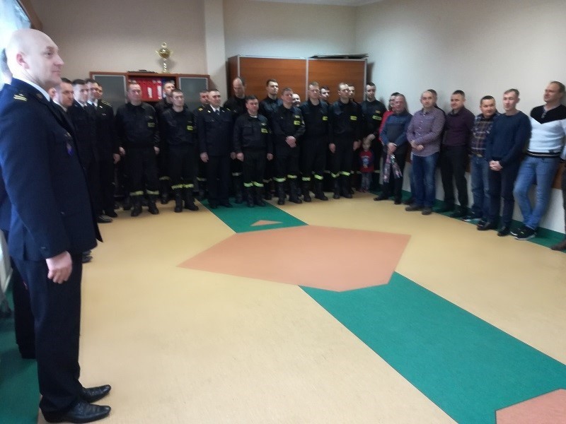 Strażacy z komendy w Białogardzie odchodzą na emeryturę