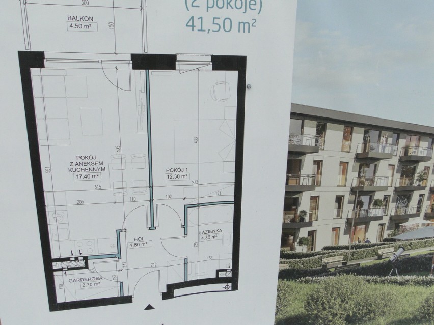 Sukcesywnie powstaje nowy apartamentowiec na osiedlu Orliki w Przysusze. Zobaczcie zdjęcia