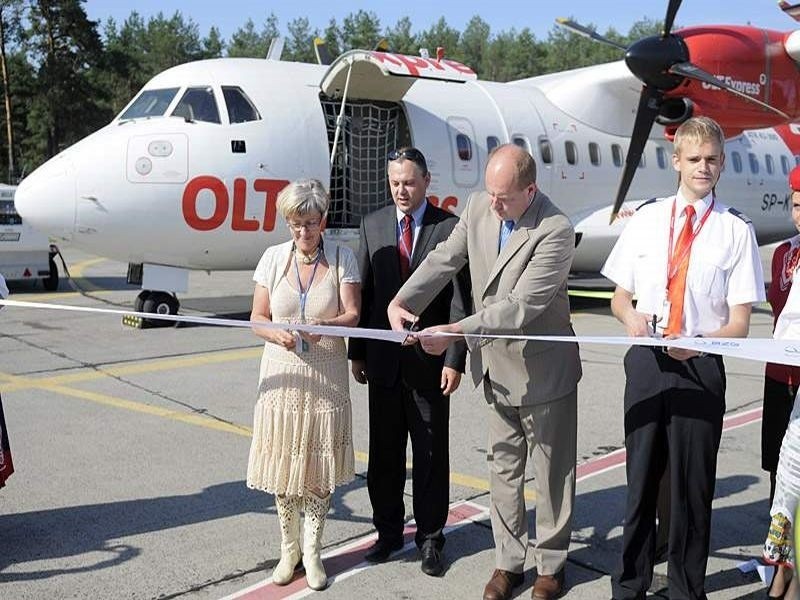 Pierwszy lot OLT Express Bydgoszcz - Kraków