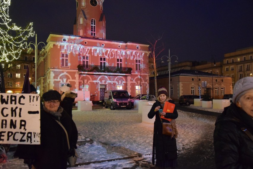 Protest  przeciwko zaostrzeniu prawa do aborcji w Częstochowie ZDJĘCIA