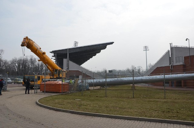 Oświetlenie Stadionu  Miedzi  Legnica