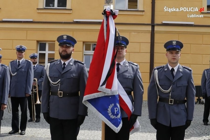 Święto Policji lublinieckiego garnizonu ZDJĘCIA Uroczystości odbyły się na terenie siedziby Zespołu "Śląsk" w Koszęcinie