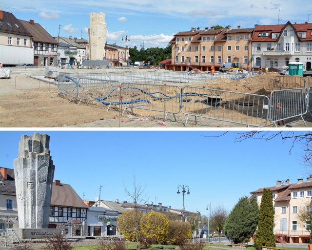 Tak zmienia się centrum Sępólna podczas rewitalizacji