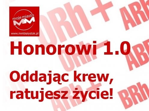 Honorowi 1.0 - akcja wspólnego oddawania krwi sympatyków portalu MM Białystok