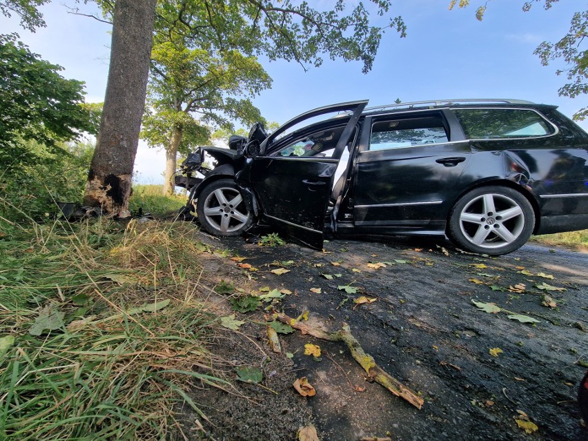 Wypadek koło Będzinka