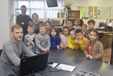 Redakcję "Głosu Pomorza" odwiedzili uczniowie ze szkoły we Włynkówku