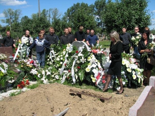 Pogrzeb zamordowanego Przemka