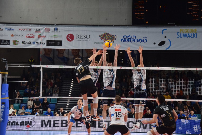 Mecz Ślepsk Malow Suwałki - Trefl Gdańsk