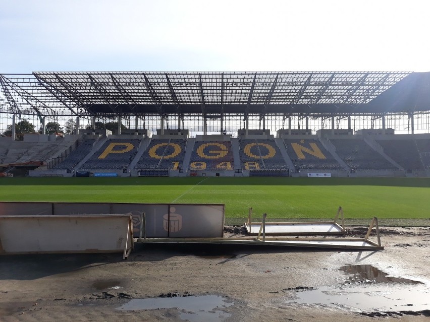 Stadion Pogoni Szczecin - stan 18 października 2020 r.