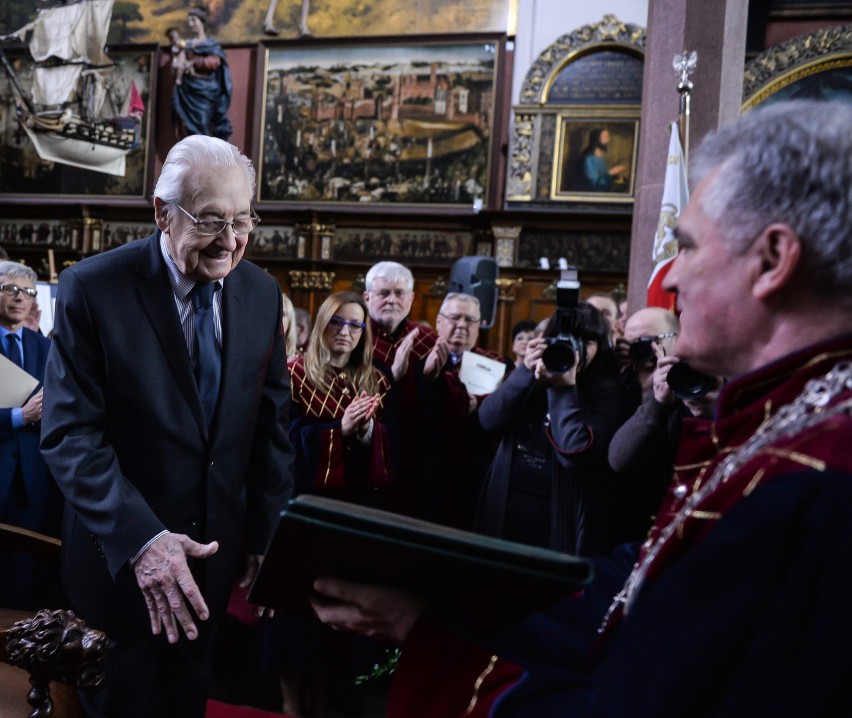 Andrzej Wajda został Honorowym Obywatelem Miasta Gdańska