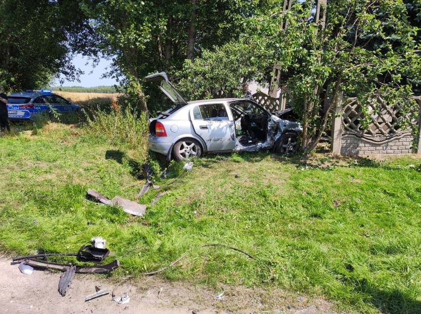 Wypadek w gminie Masłowice.